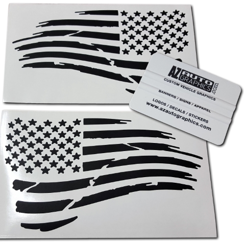 USA Flag Decal Kit